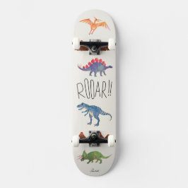 Skate Dinossauros | Répteis Pré-Históricos | Estrado