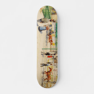 Skate distrito de Mariahilf em Viena, Áustria