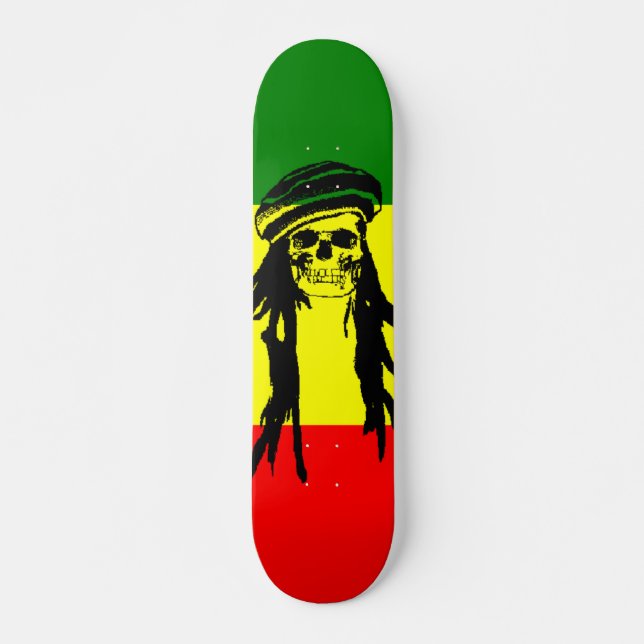Skate do crânio de Rasta (Frente)