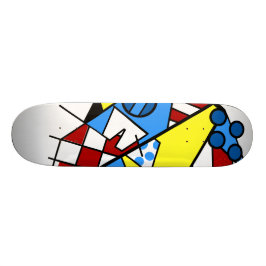 Skate do desenhista pela caixa da galáxia