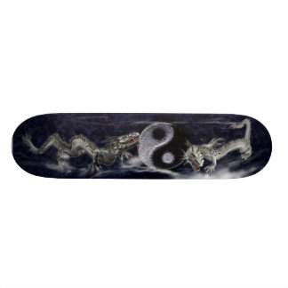 Skate do dragão de Yin Yang