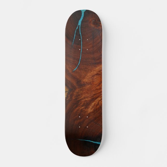 SKATE DO EMBUTIMENTO DA IMAGEM W/TURQUOISE DO (Frente)