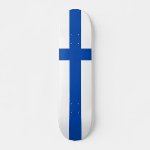 Skate do lippu de Suomen - a bandeira de Finlandia