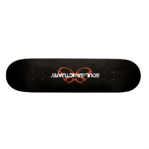 Skate do logotipo do santuário da alma