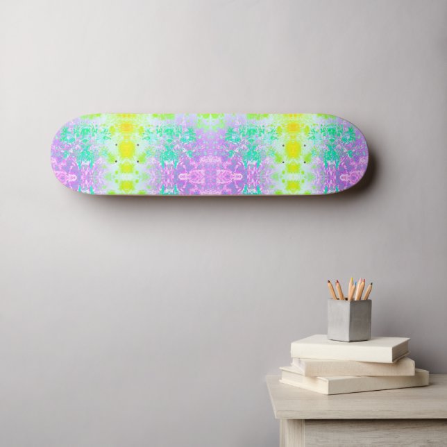skate do Ombre de lavanda (Arte de parede (Horz))