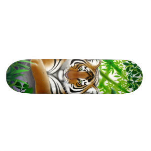 Skate do tigre da selva