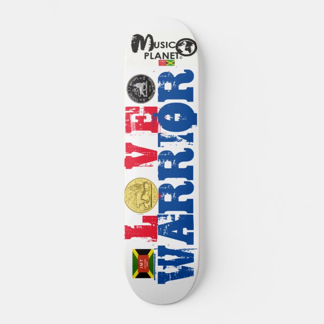 skate DO WARRIOR DE AMOR (Frente)