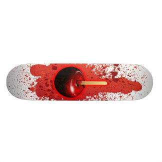 Skate Doces Apple brilhantes vermelhos