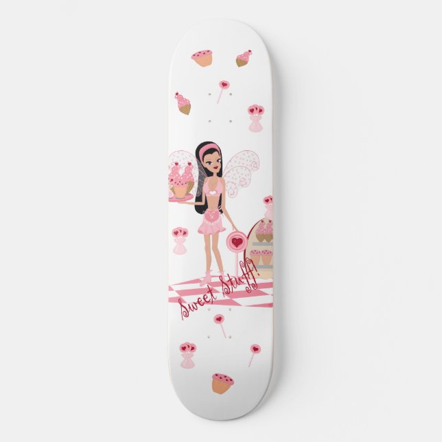 Skate Doces Compram Pão Branco Fada (Frente)