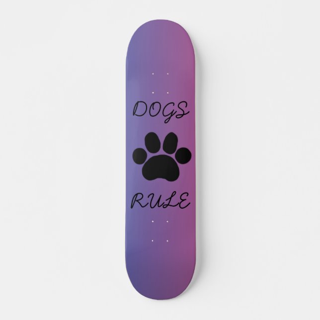 skate DOGS RULE (Frente)