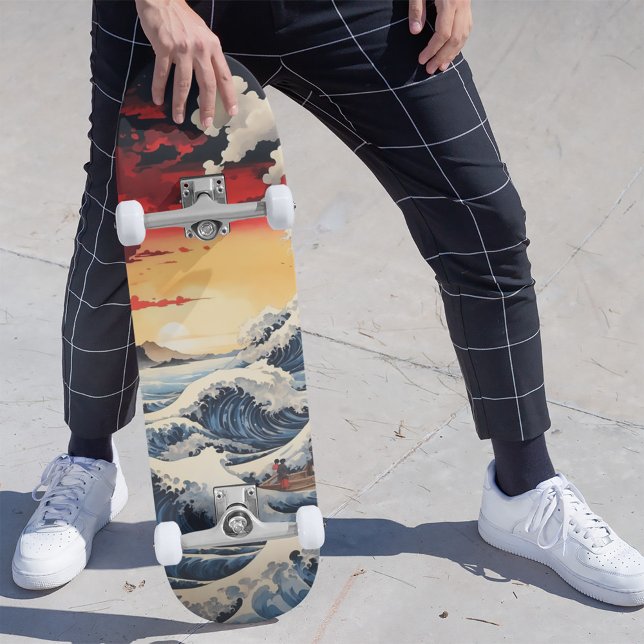 Skate Domínio Japonês em Ondas (Criador carregado)