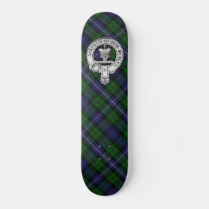 Skate Donnachaidh (Robertson) caçando tartan Crest