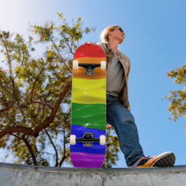 Skate Dons de orgulho gay coloridos do SlipperyJoe LG