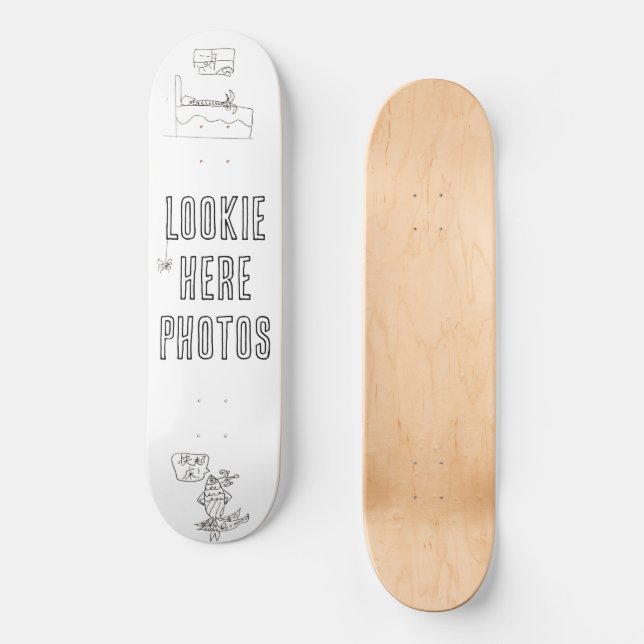 Skate Dormindo com os peixes (Frente)