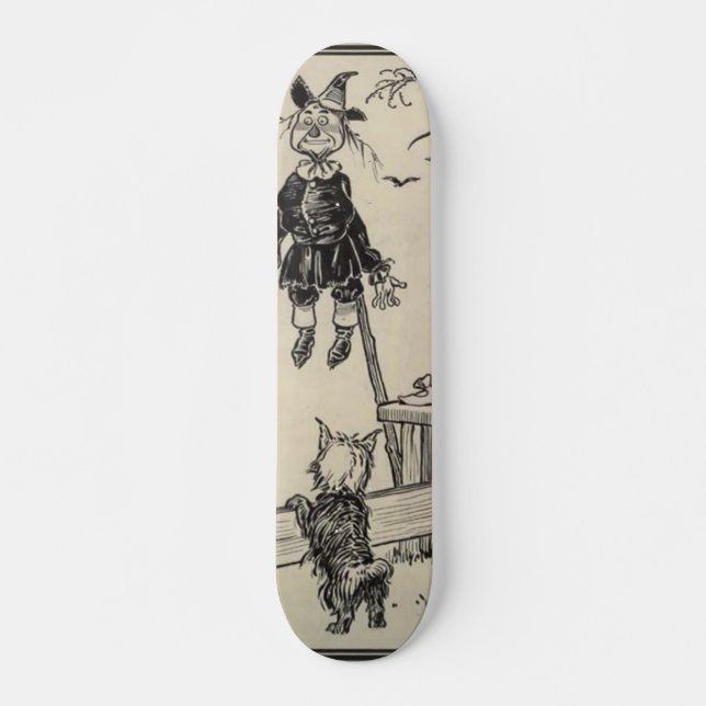 Skate Dorthy, espantalho e Toto (Frente)