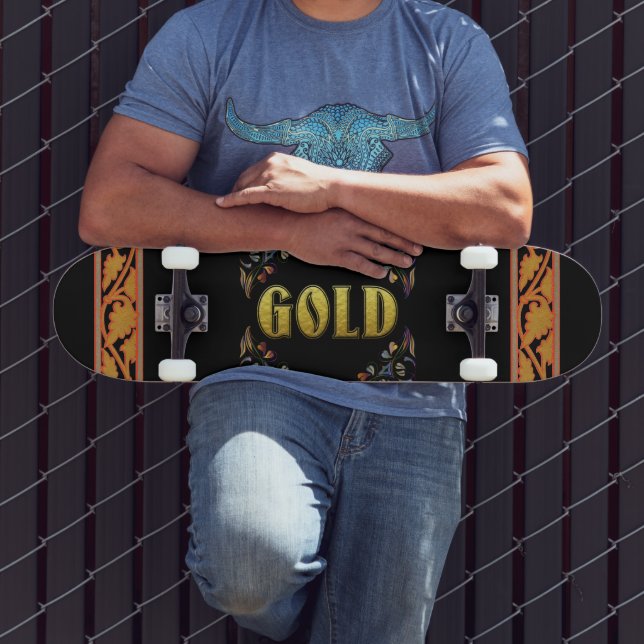 skate Dourado (Ao ar livre 3)
