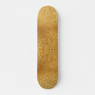 Skate Dourado brilho