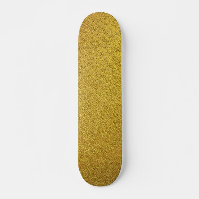 Skate Dourado personalizado (Frente)