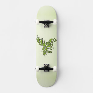 Skate Dragão de Combate Verde Pessoal