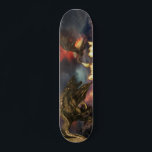Skate Dragão de Queima Wyvern Volcano Lava<br><div class="desc">Este design pode ser personalizado escolhendo a opção personalizar para adicionar texto ou fazer outras alterações. Se este produto tiver a opção de transferir o design para outro item, certifique-se de ajustar o design para o ajustado, se necessário. Entre em contato comigo em colorflowcreations@gmail.com se desejar usar este design em...</div>