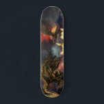 Skate Dragão de Queima Wyvern Volcano Lava<br><div class="desc">Este design pode ser personalizado escolhendo a opção personalizar para adicionar texto ou fazer outras alterações. Se este produto tiver a opção de transferir o design para outro item, certifique-se de ajustar o design para o ajustado, se necessário. Entre em contato comigo em colorflowcreations@gmail.com se desejar usar este design em...</div>