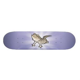 Skate Dragão farpado dos desenhos animados/dragão de