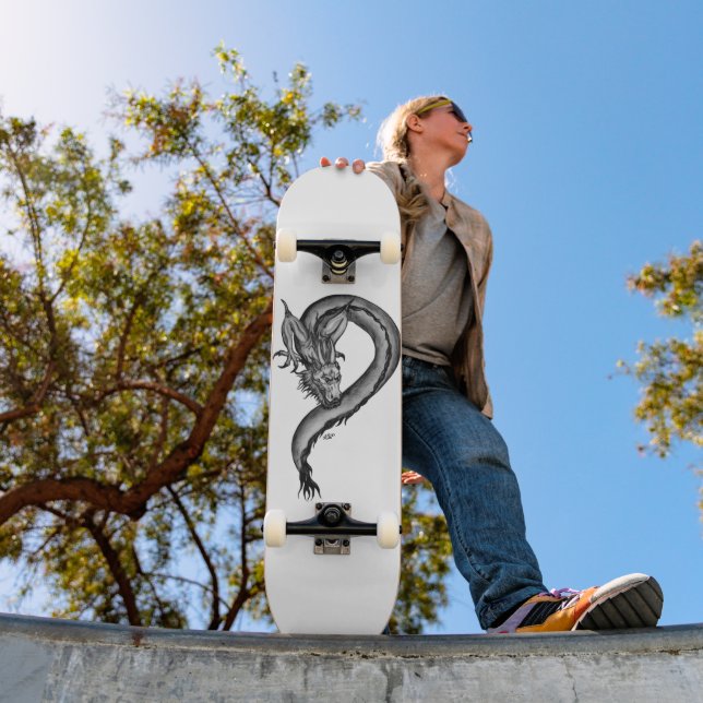 Skate Dragão no estilo de tatuagem (Ao ar livre 1)