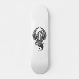 Skate Dragão sentado em Yin Yang