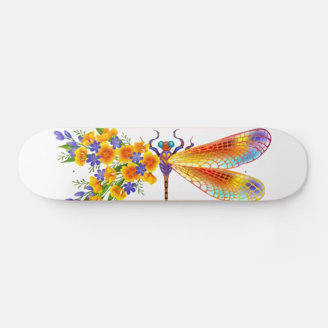 Skate Dragonfly Amarelo (Horz)