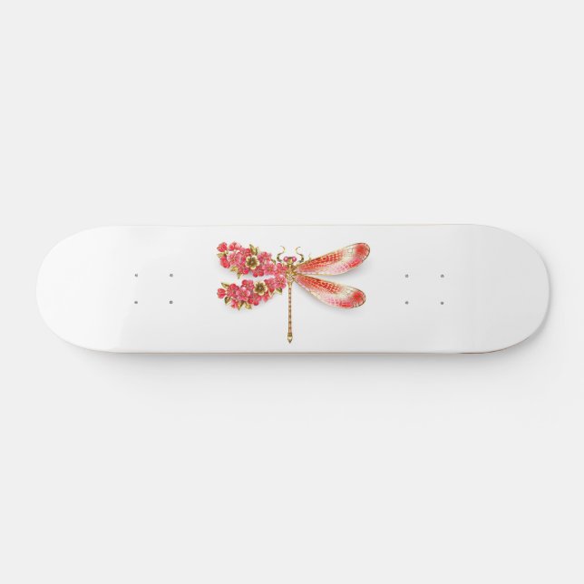 Skate Dragonfly com joalheria sakura (Horz)
