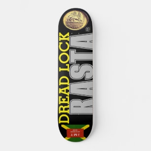 skate DREAD LOCK RASTA