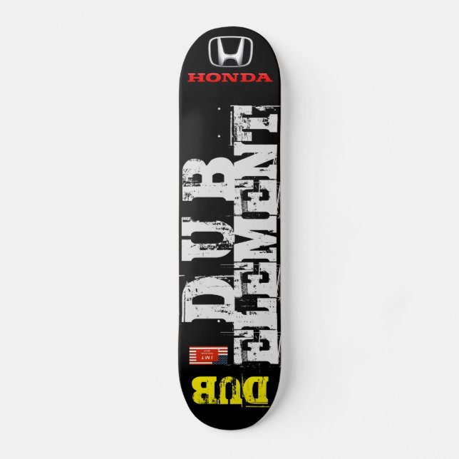 Skate DUB ELEMENT Skateboard, 7¾" Deck (Frente)