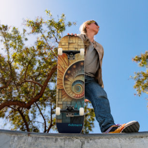 Skate Dubman Does Design: Colagem do Multiverso de Fibon