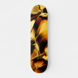 Skate Dunas em bruto em ouro queimado