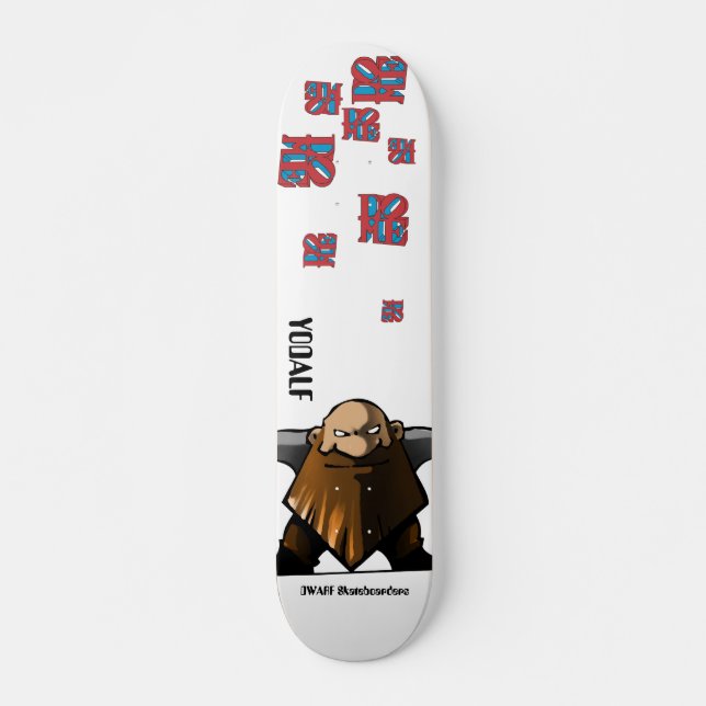Skate Dwarfskateboarders Yodalf Le Dome model (Frente)