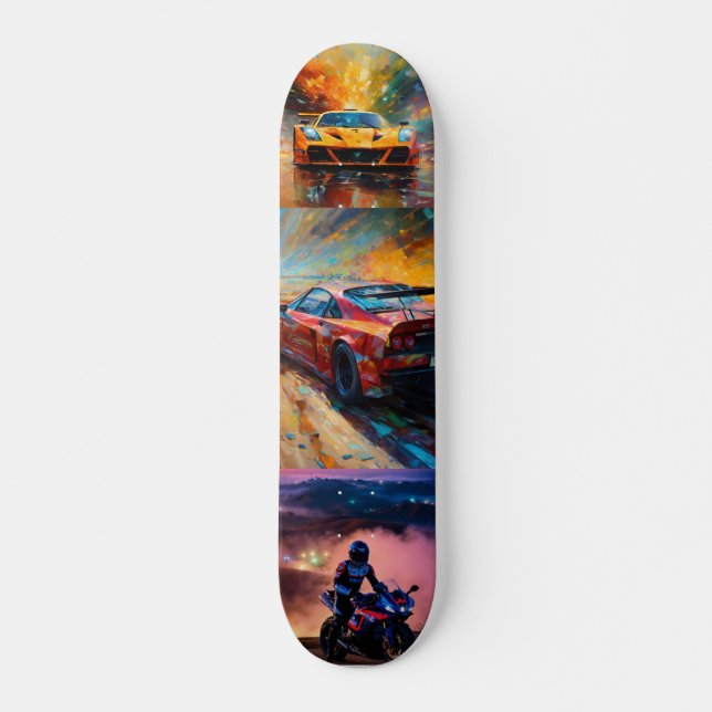 Skate "Dynamic Racing Art Collection (Frente)