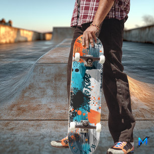 Skate Dynamic Splatter - Viva para Pilotar Abstrato