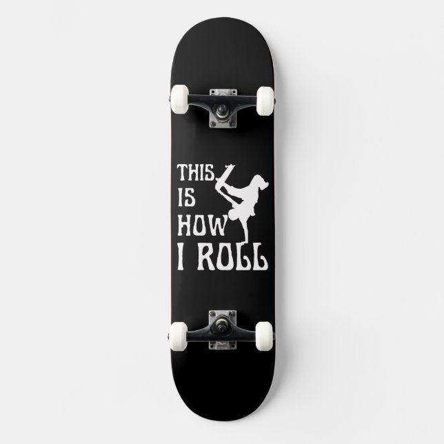 SKATE É ASSIM QUE EU ROLO (Frente)