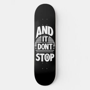 Skate E não pára