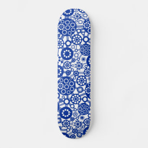 Skate Ecossistema - Marinho em branco