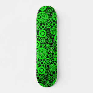 Skate Ecossistema (Retro) - Verde em preto