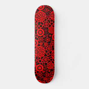 Skate Ecossistema - Vermelho em Preto