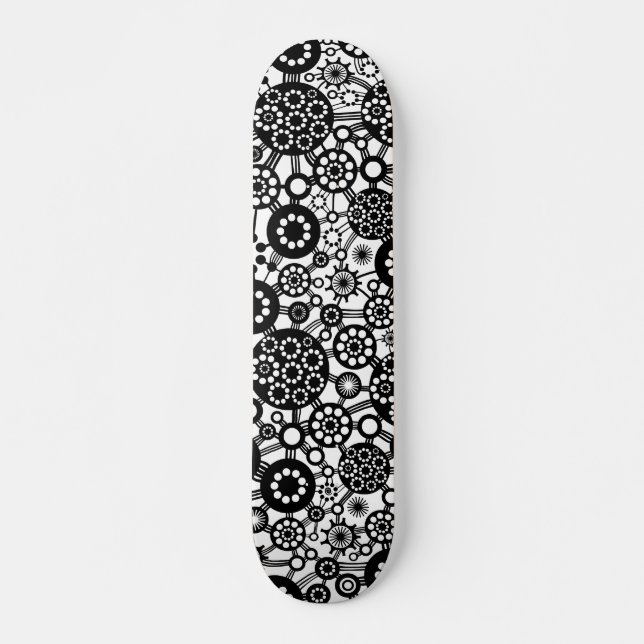 Skate Ecosystem - Black on White (Frente)