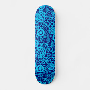 Skate Ecosystem - Sky Blue on Deep Navy