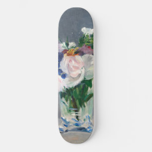 Skate Edouard Manet - Flores em um vaso de cristal