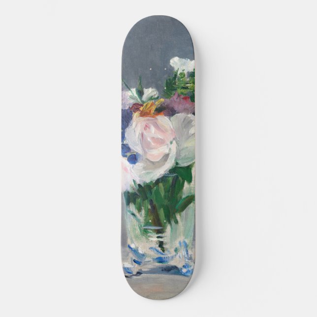 Skate Edouard Manet - Flores num Vaso Cristal (Frente)