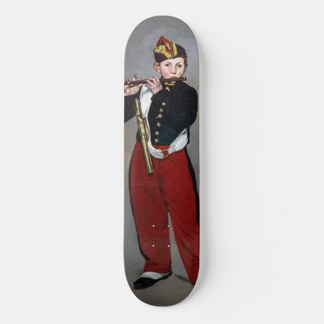 Skate Edouard Manet - O Friso / Jovem Flautista (Frente)