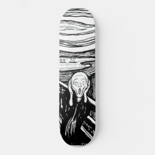 Skate Edvard Munch - A litografia do Gritar