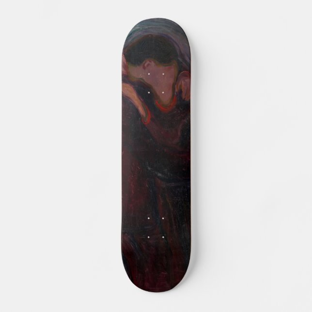 Skate Edvard Munch - O Beijo (Frente)