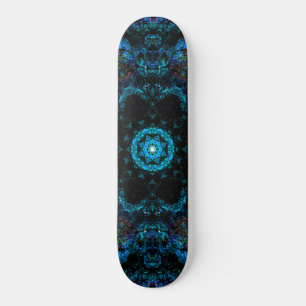 Skate Efeito Caleidoscópio Aqua  